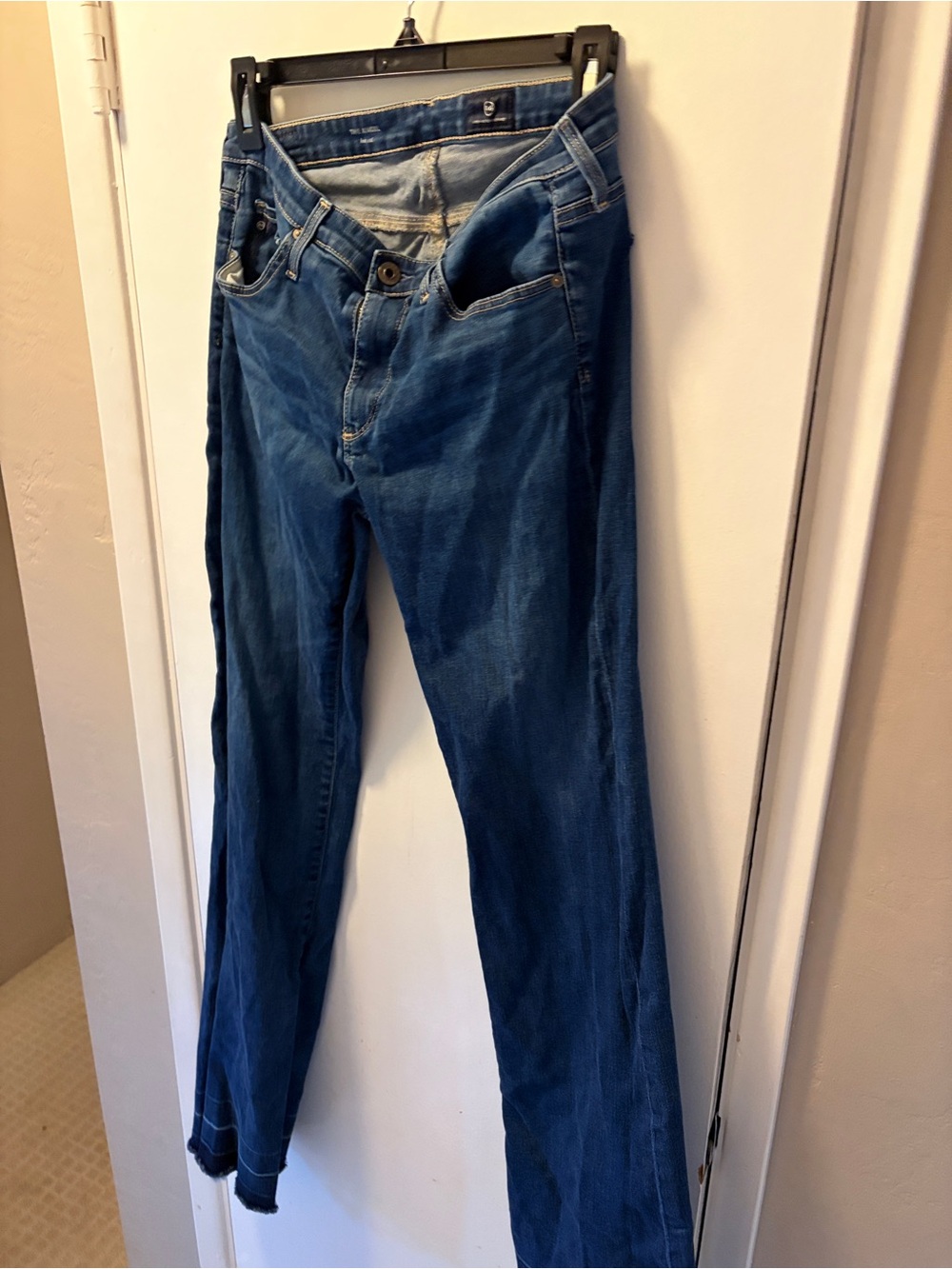 AG Adriano Goldschmied "The Angel" Bootcut cotton jeans